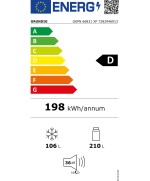 Frigo Combi No Frost 185 A 195 Cm. GRUNDIG GB GKPN66831XP