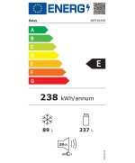 Frigo Combi No Frost 185 A 195 Cm. BALAY EXC 3KFE563MI