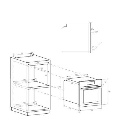 Horno Encastre Independiente CANDY GB FIDCPX200
