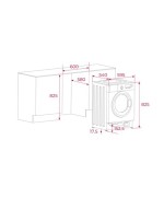 Lavadora Integrable TEKA GB 114000011
